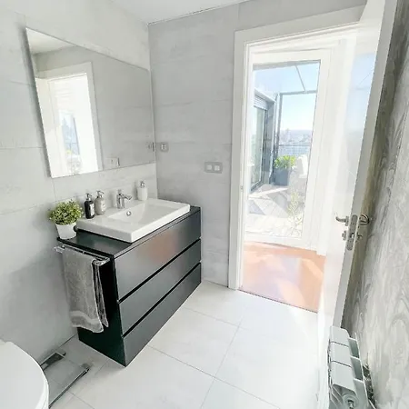 Atico Mejores Vistas Al Pilar Jacuzzi Y Garaje サラゴサ